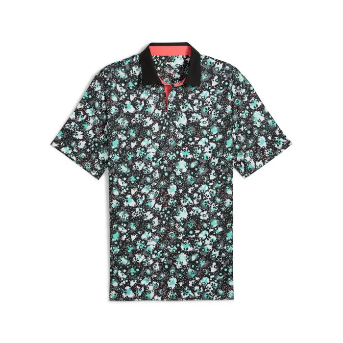 Puma Cloudspun Abstract Camo Polo