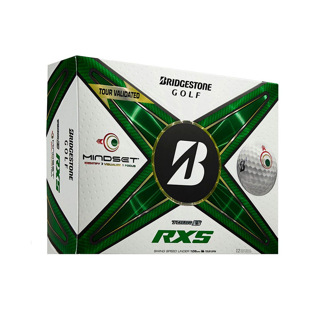 Bridgestone 2024 Tour B RXS Mindset Golf Balls - White