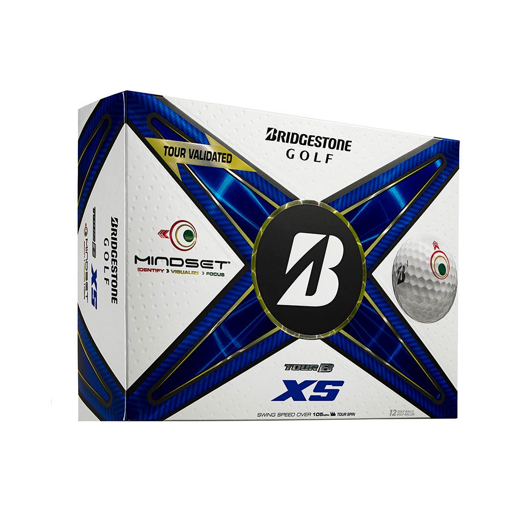Bridgestone 2024 Tour B XS Mindset Golf Balls - White