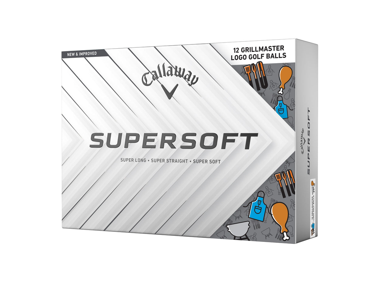 Callaway 2025 Supersoft Grill Master 12pk Golf Balls
