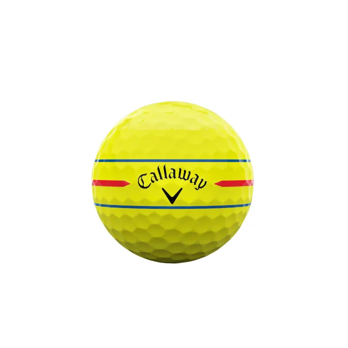 Callaway 2026 Chrome Soft 360 Triple Track Golf Balls 12pk - Yellow