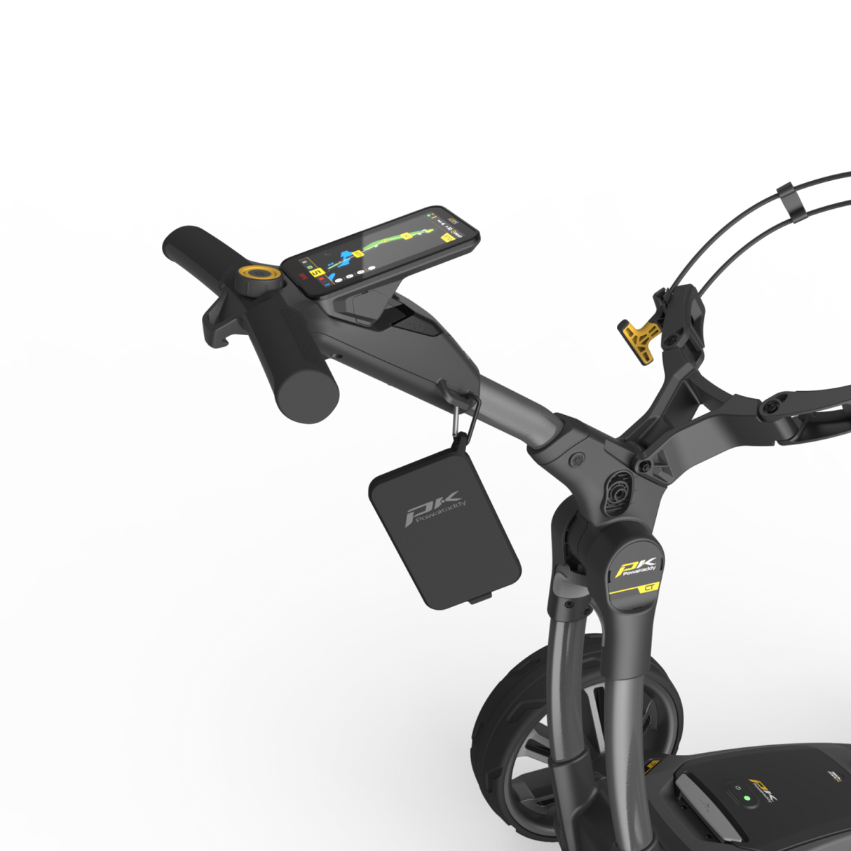 Powakaddy CT12 EBS GPS Standard Lithium Buggy - Gun Metal