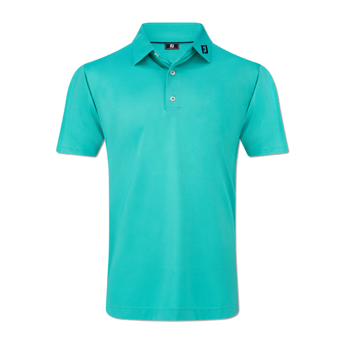 FOOTJOY MENS TONAL DOT PRINT LISLE POLO