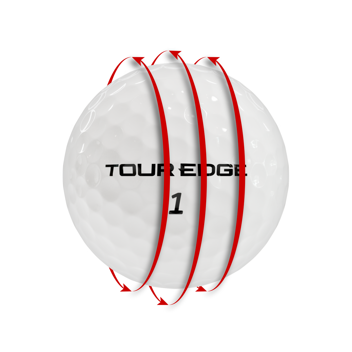 Tour Edge Exotics Golf Ball 12pk - White