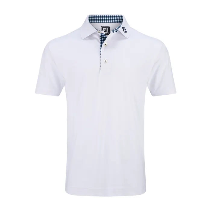 Footjoy Mens Stretch Pique Solid Polo