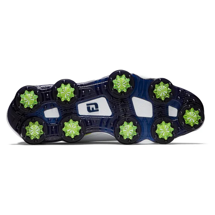 FootJoy 2024 Tour Alpha Golf Shoes - White/Navy/Lime