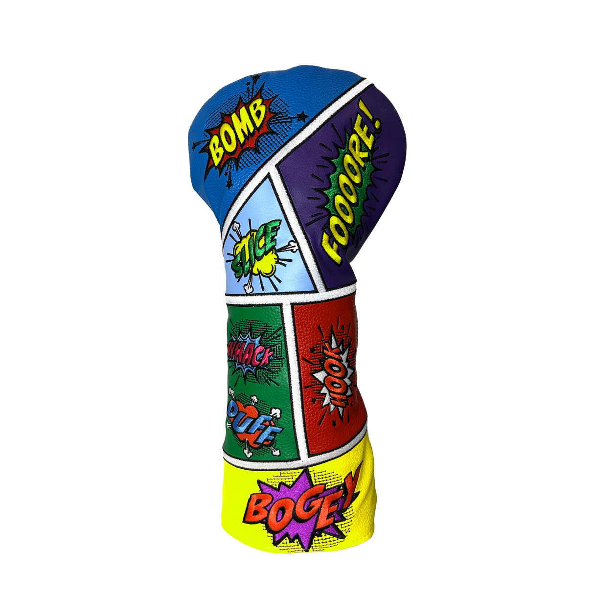 GolfCraft Driver Funky Headcover - Comic Book