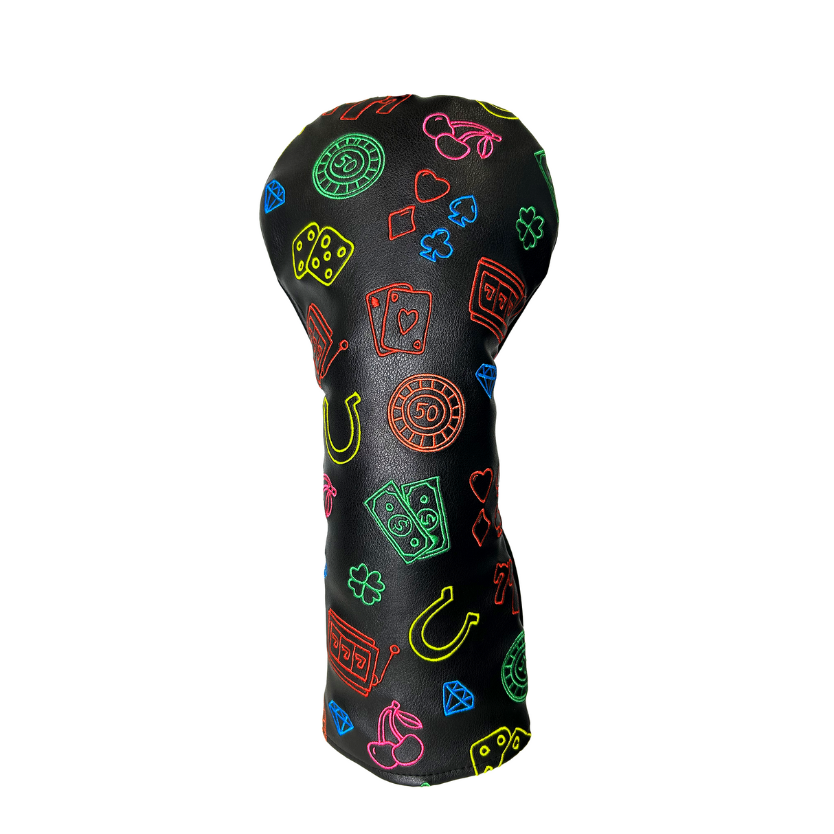 GolfCraft Driver Funky Headcover - Neon Casino