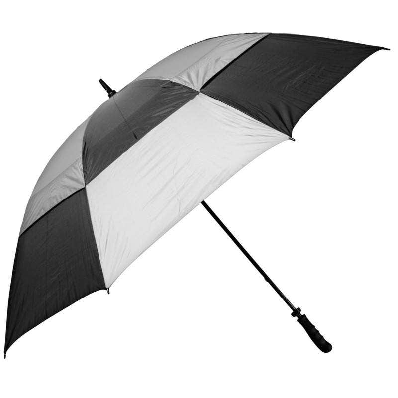 Golf Craft 68" Windbuster Umbrella - Black/Charcoal