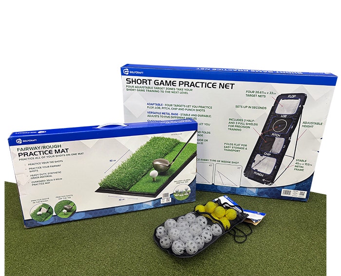 GolfCraft Deluxe Practice Kit