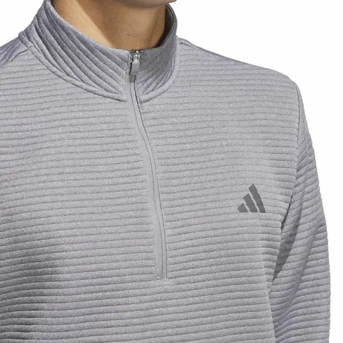 Adidas Ultimate365 DWR Textured 1/4 Zip Pullover