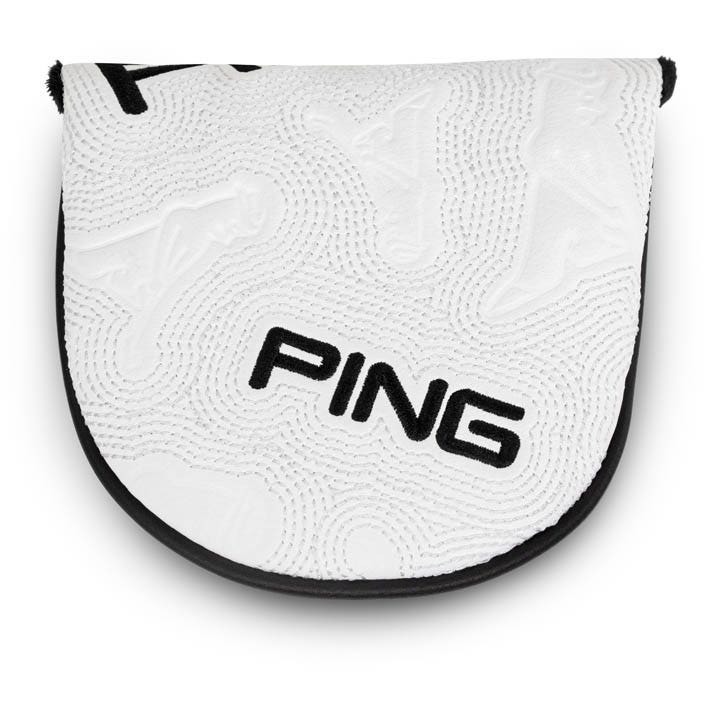 PING Icon Mallet Headcover - White