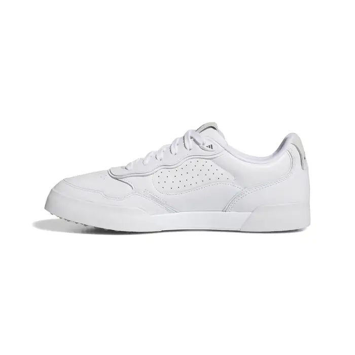Adidas Retrocross Spikeless 2025 Golf Shoes - White/Grey6/Gum4