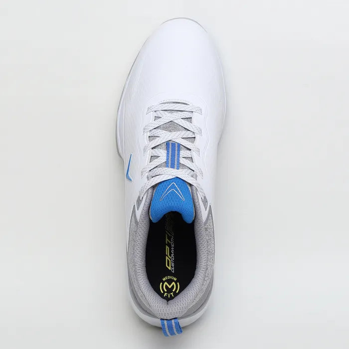 Callaway LSX Wide Golf Shoe - White/Blue