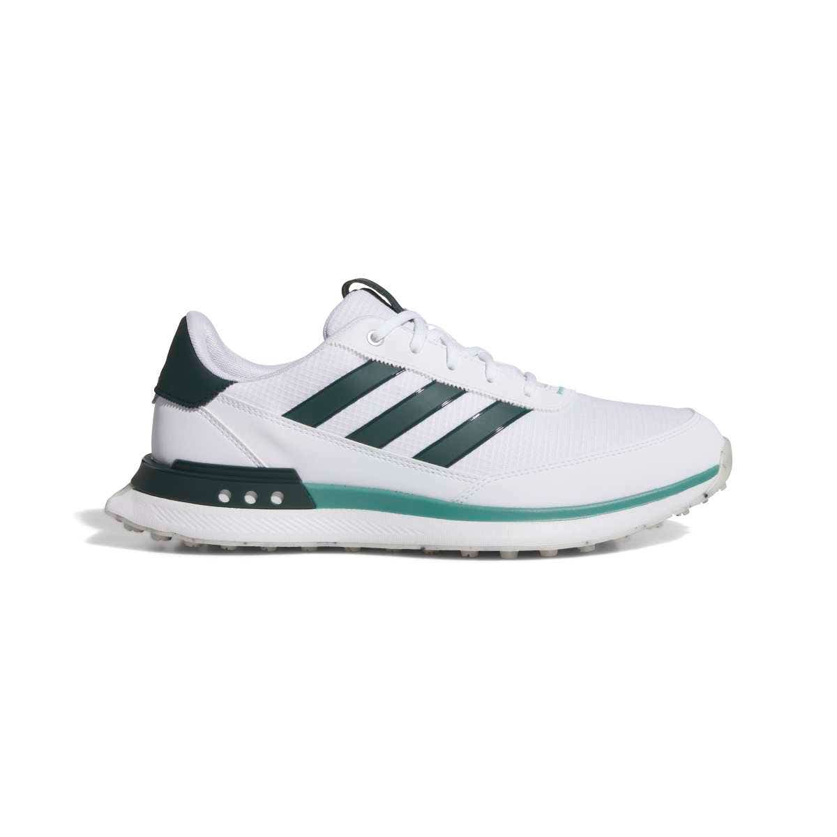 Adidas S2G 2024 Spikeless Golf Shoe - White/Wonder Silver/Silver Pebble