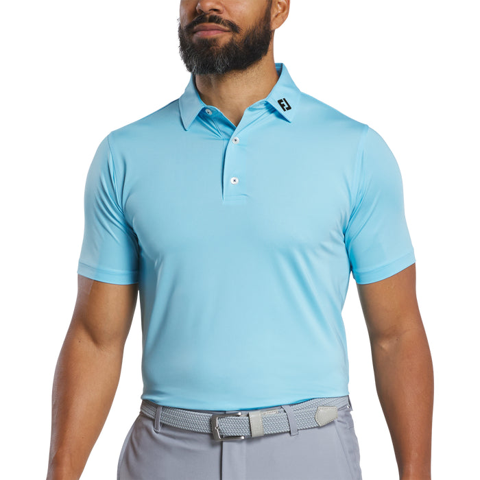 FOOTJOY MENS TONAL DOT PRINT LISLE POLO