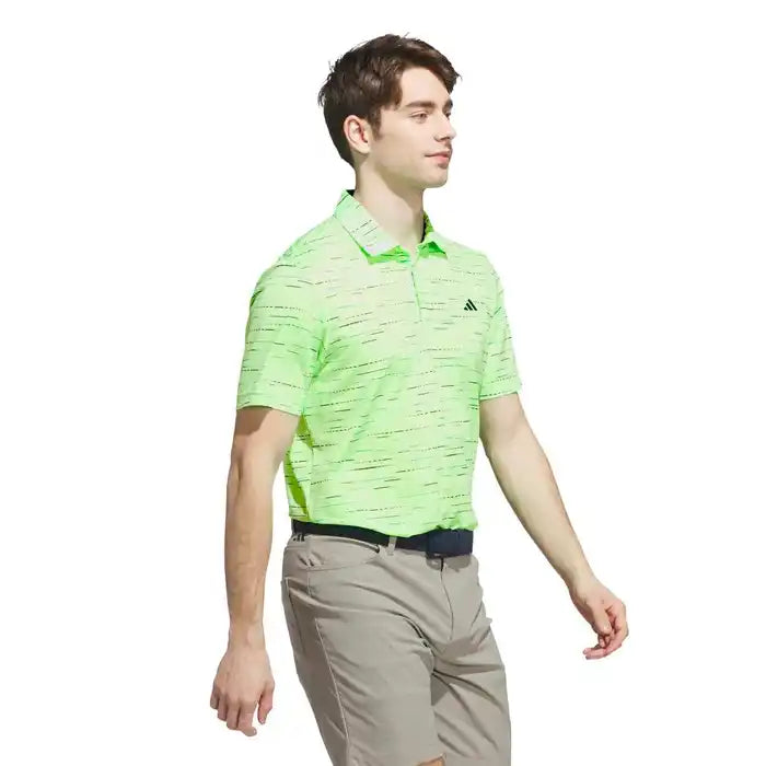 Adidas Ultimate365 Mesh Glimmer Print Polo