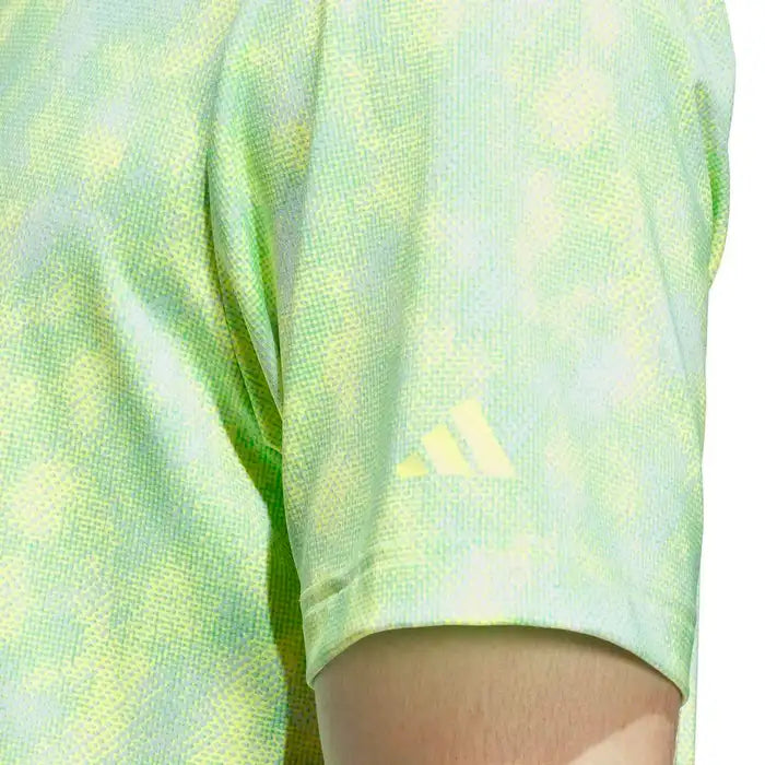 ADIDAS MENS ULTIMATE365 TEXTURED PRINT POLO