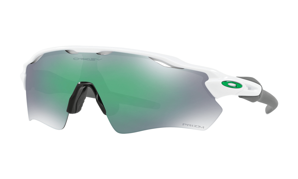 Oakley Radar EV Path Polished White with PRIZM Jade Lens