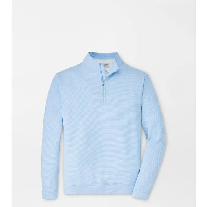 PETER MILLAR MENS PERTH MINI STRIPE 1/4 ZIP