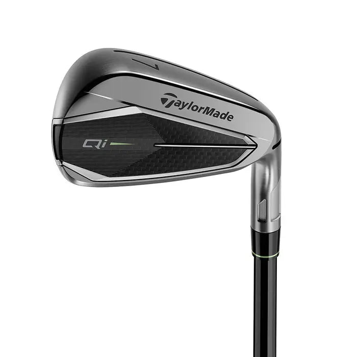 TaylorMade Qi Gunmetal Graphite Iron - Mens Left Hand