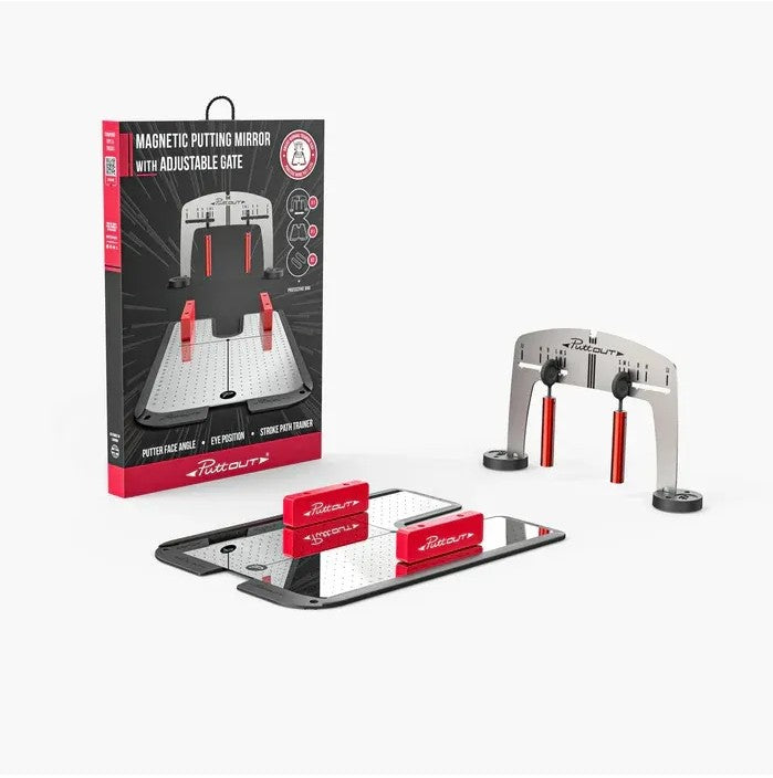 PuttOut Putting Mirror Trainer With Gate