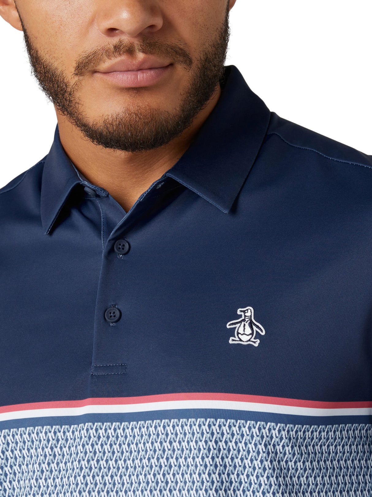 Original Penguin Engineered P Color Block Polo