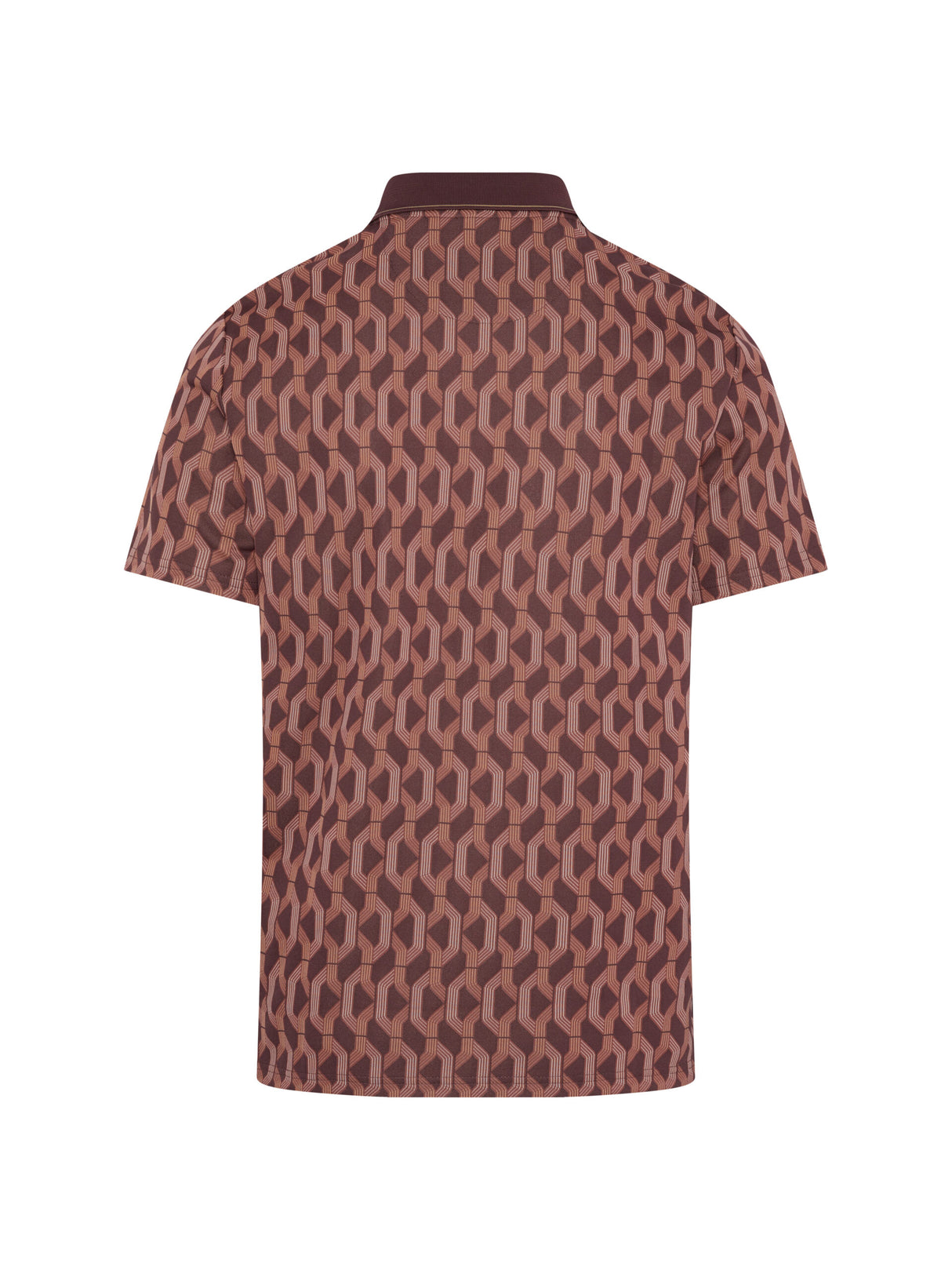 Original Penguin All Over YD Jacquard Colour Block Polo