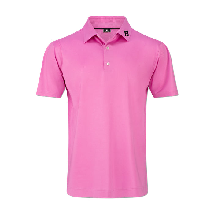 FOOTJOY MENS TONAL DOT PRINT LISLE POLO