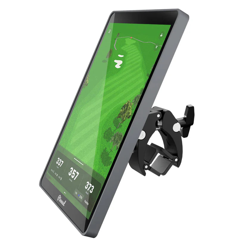 Pinned Golf Caddie GPS Tablet Pull Cart Mount