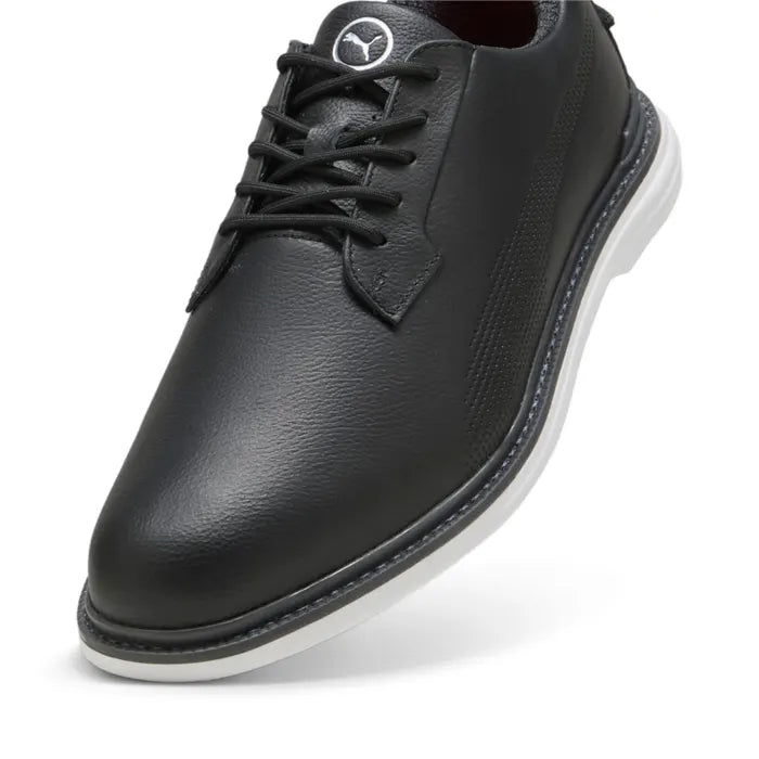 Puma Royale Golf Shoes - White/Deep Navy/Team Light Blue