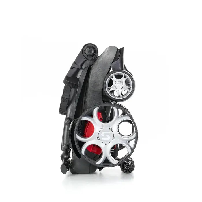 Stewart Golf Q-Follow Extended Battery Motorised Buggy - Black