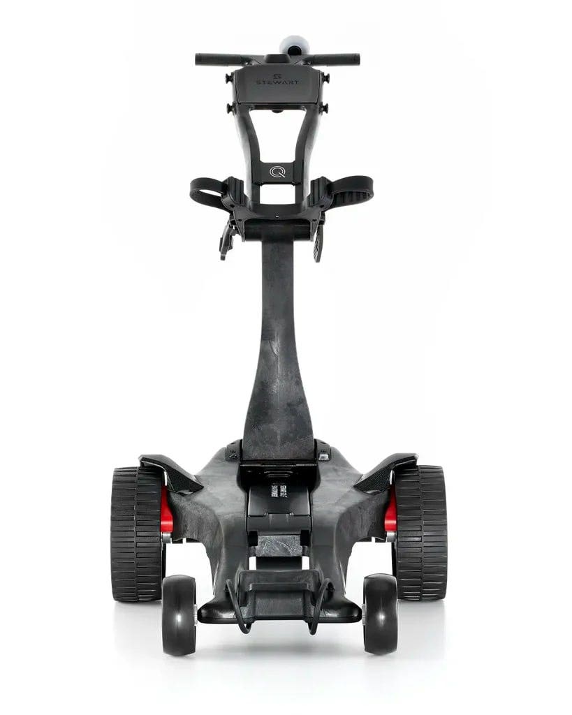 Stewart Golf Q-Follow Extended Battery Motorised Buggy - Black