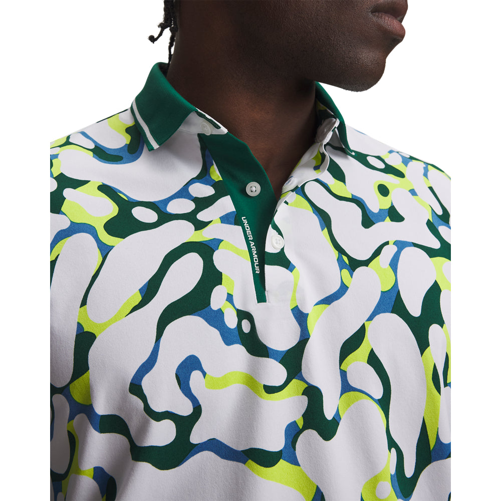 Under Armour ArmourDry Print Rib Polo