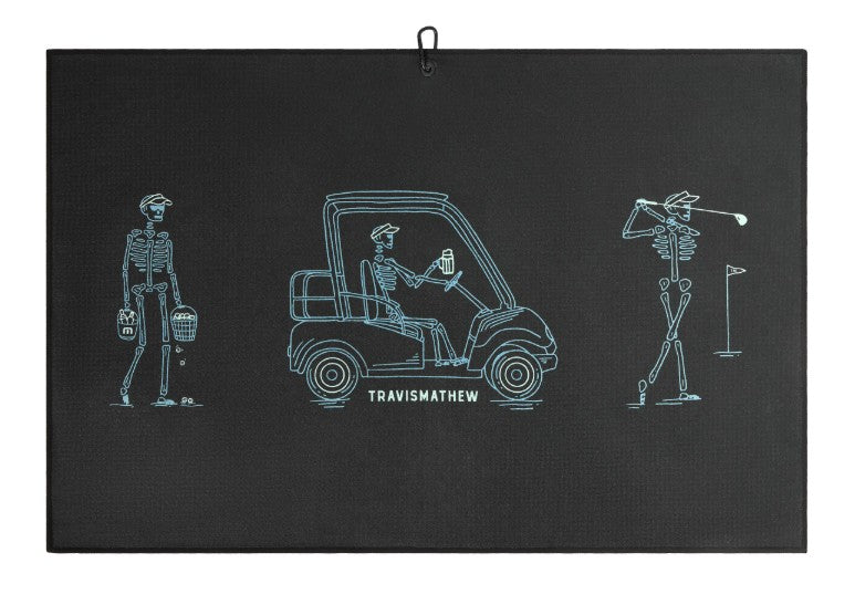 TravisMathew Lost City Towel - Black