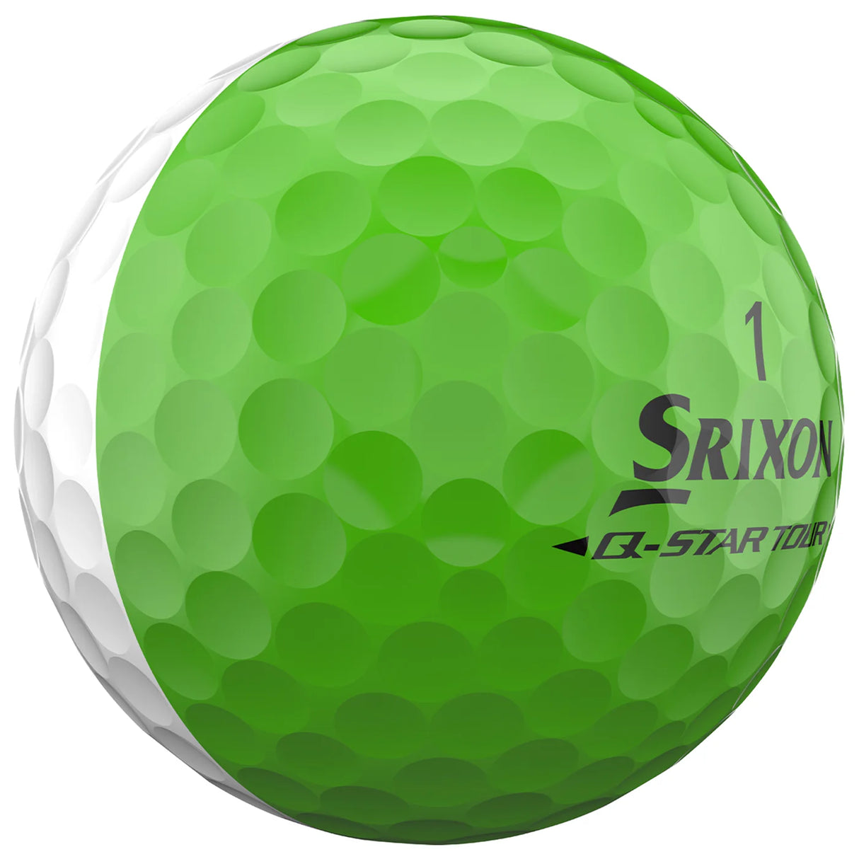 Srixon 2026 Q-Star Tour 6 Divide Golf Balls 12pk - White/Green