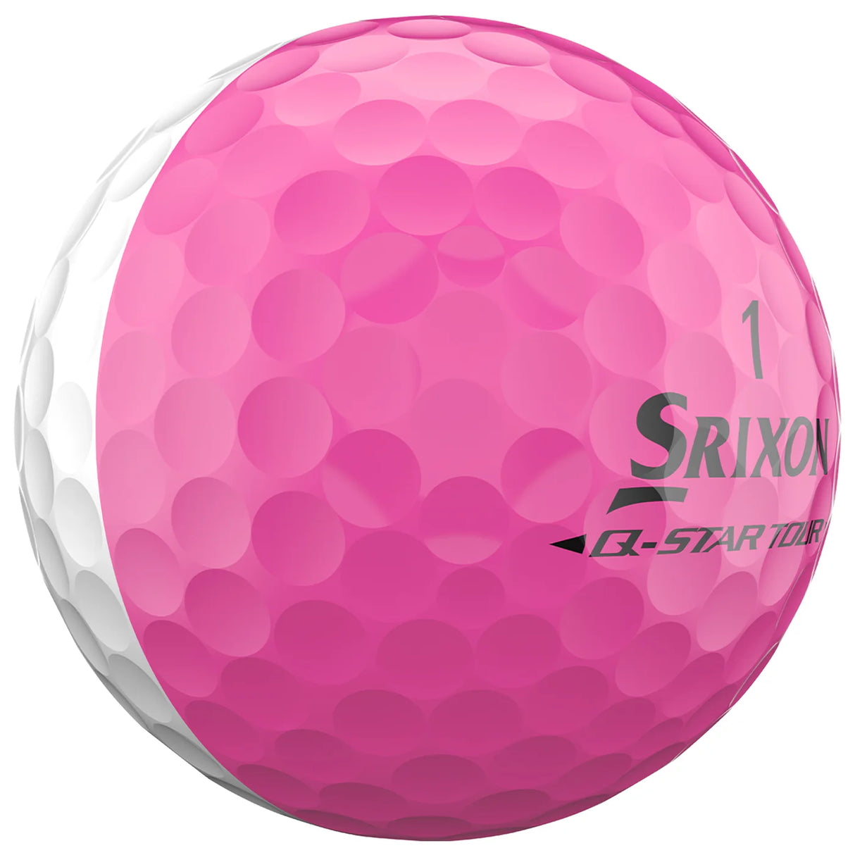 Srixon 2026 Q-Star Tour 6 Divide Golf Balls 12pk - White/Pink