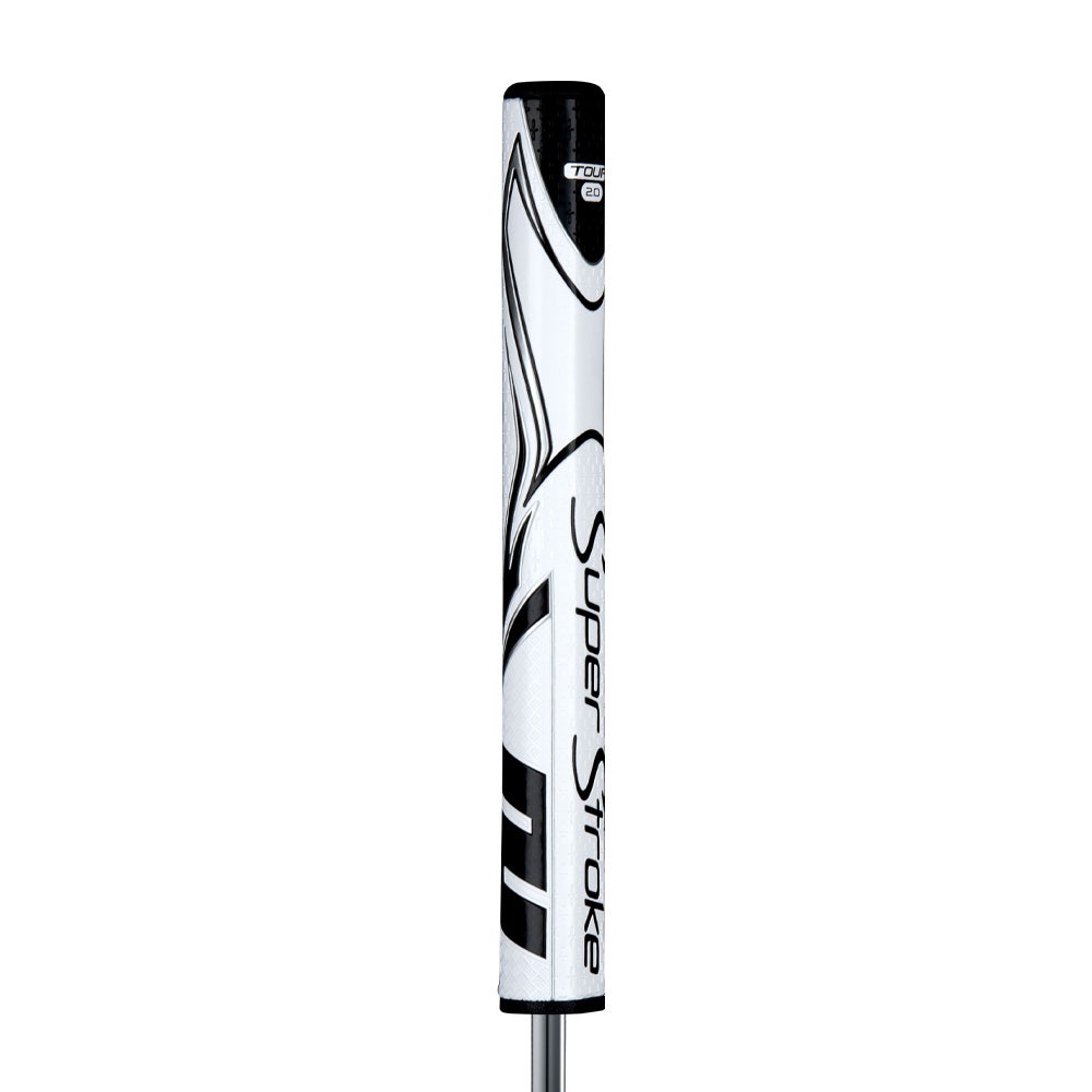 SuperStroke Zenergy Tour 2.0 Putter Grip - White/Black