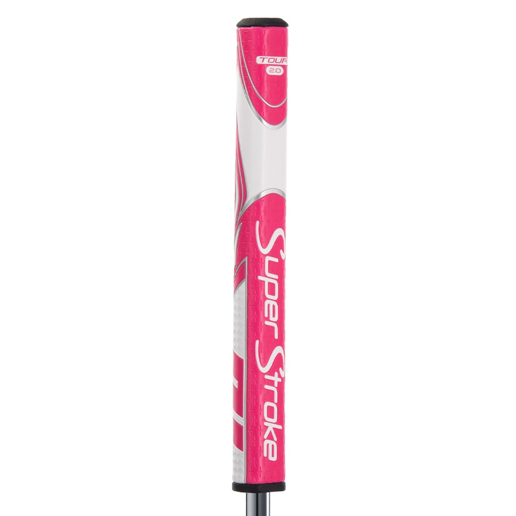 Superstroke Zenergy Putter Grip Tour 2.0 - Pink/White