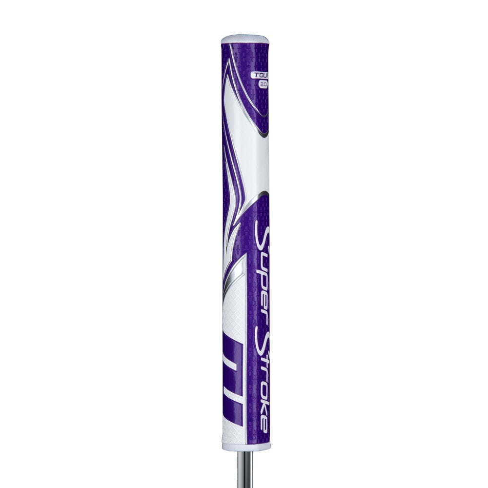 Superstroke Zenergy Putter Grip Tour 2.0 - Purple/White