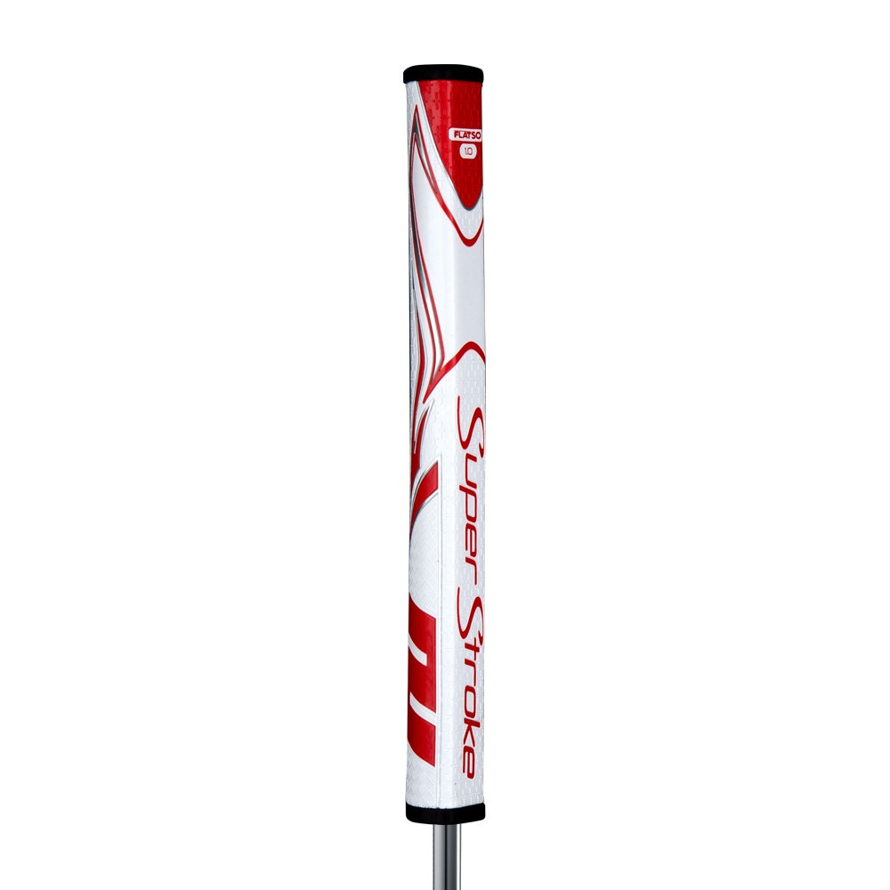Superstroke Zenergy Putter Grip Flatso 1.0 - White/Red
