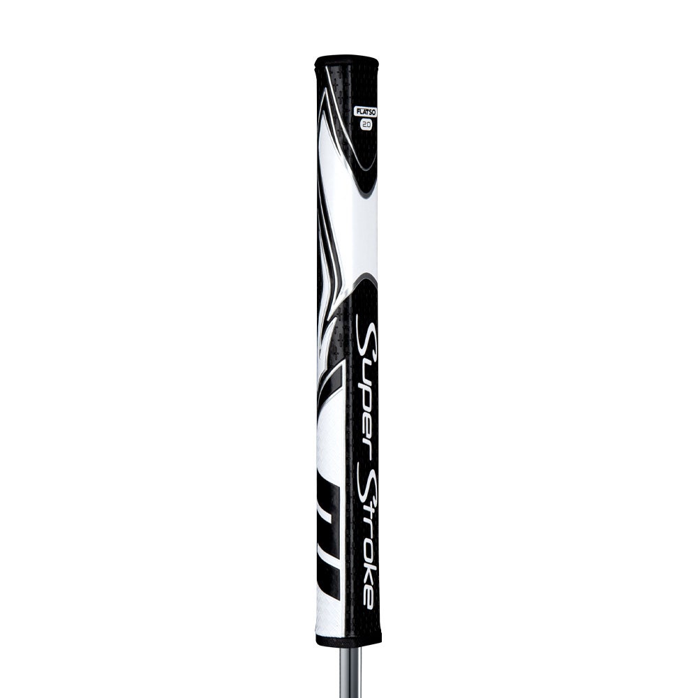 SuperStroke Zenergy Flatso 2.0 Putter Grip - Black/White