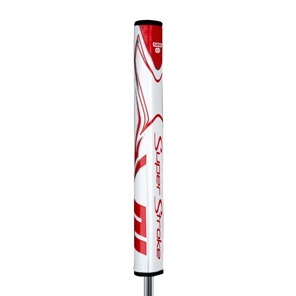 Superstroke Zenergy Putter Grip Flatso 3.0 - White/Red
