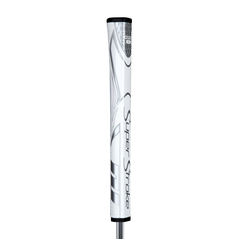 Superstroke Zenergy Putter Grip Pistol 1.0 - White/Silver