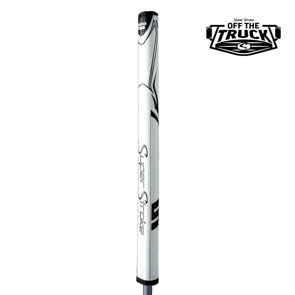 Superstroke Zenergy 17" Putter Grip Tour 3.0 - White/Black