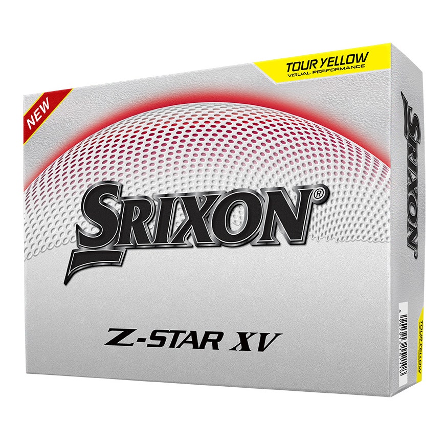Srixon 2025 Z-Star XV 9 12pk Golf Balls - Yellow