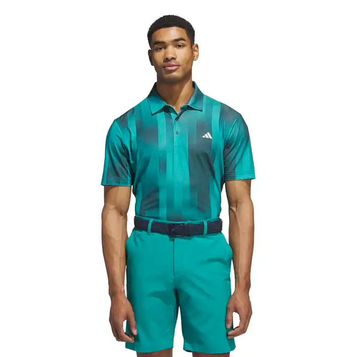 Adidas Ultimate365 Mesh Radiant Print Polo