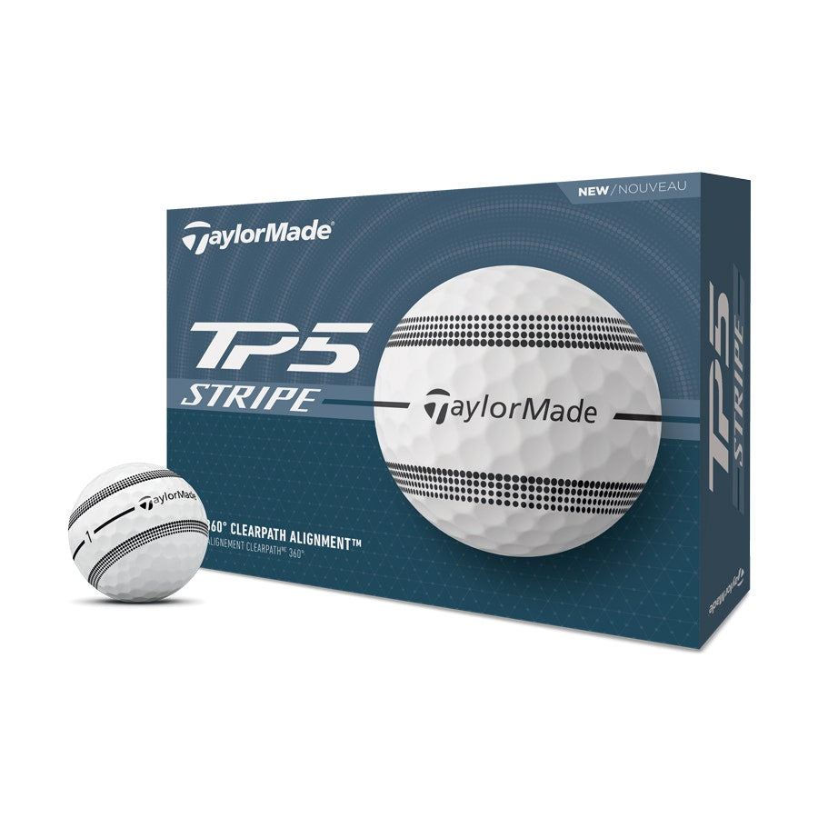 TaylorMade TP5 Stripe 12pk Golf Balls