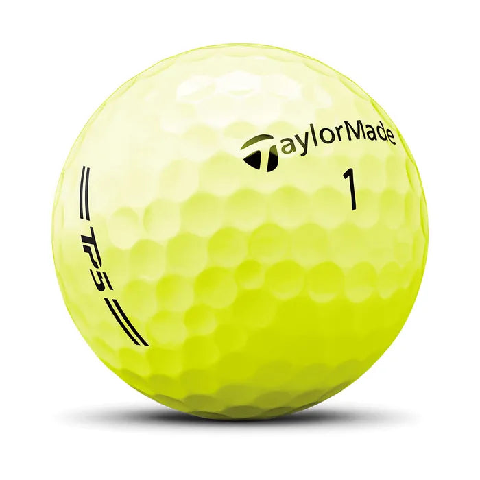 TaylorMade 2026 TP5 12PK Golf Balls - Yellow