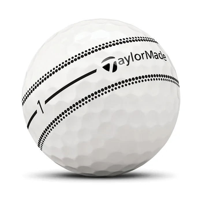 TaylorMade 2026 TP5X Stripe 12PK Golf Balls - White